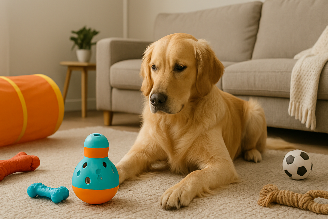How to Keep Your Dog Busy Indoors