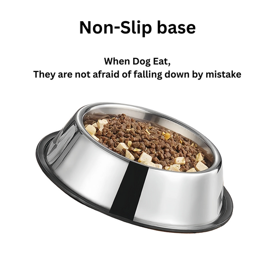 Dog Stainless Steel Bowl