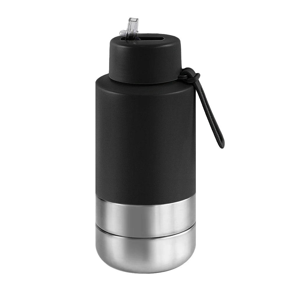 Premium 3-in-1 Portable Dog Water & Food Bottle