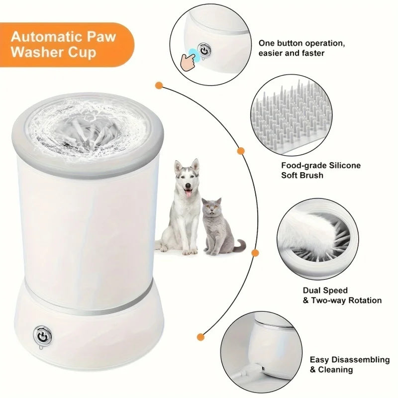 PawSpin Electric Paw Cleaner
