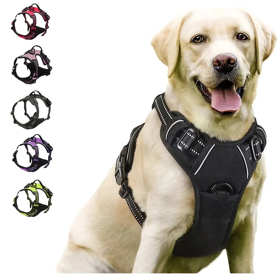 No-Pull Dog Harness – Heavy Duty Front-Clip