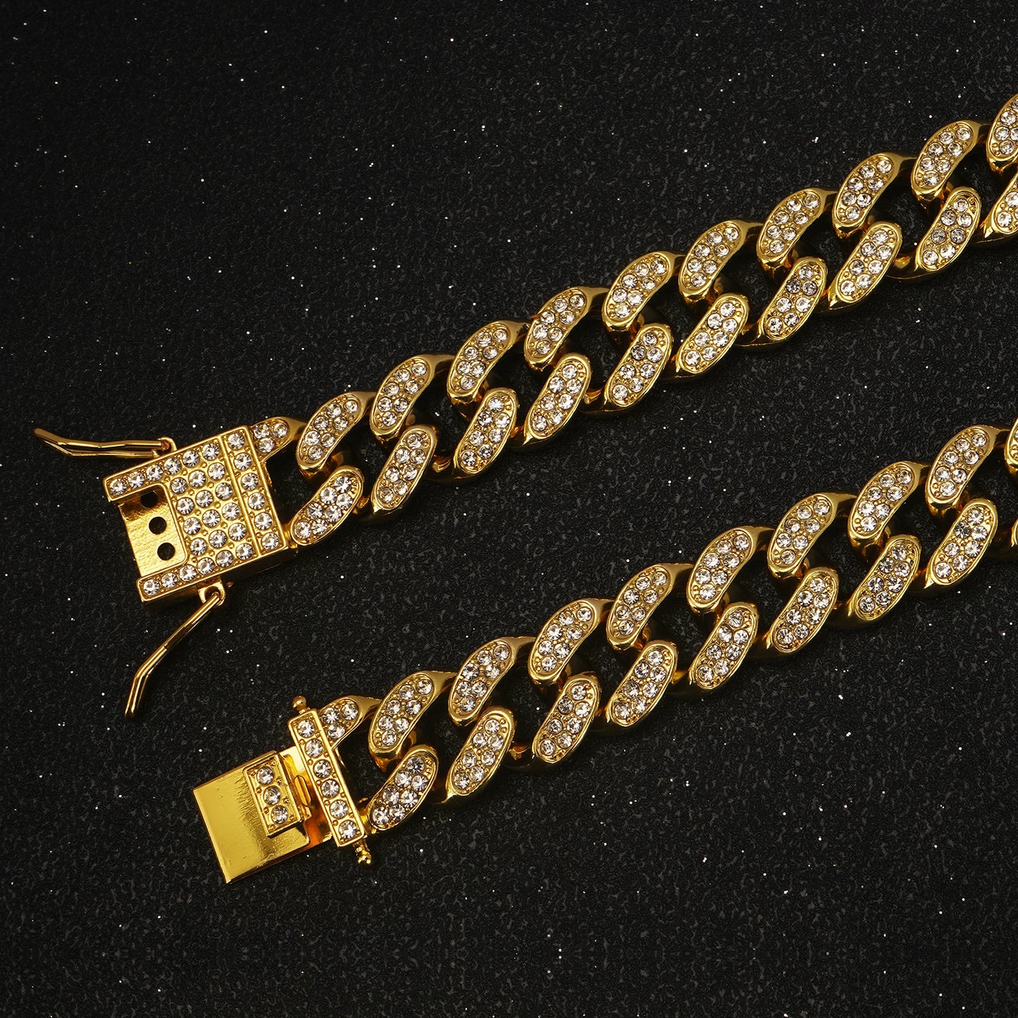 Diamond Cuban Dog Chain Collar