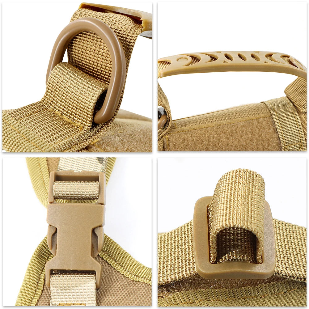 Tactical Dog Harness & Leash