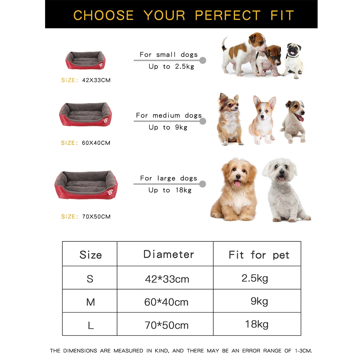 FluffNest Luxe Dog Bed