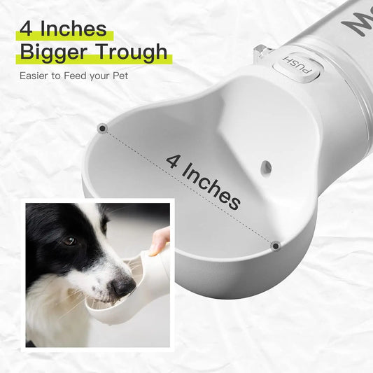 BoneMate™ 2-in-1 Leakproof Dog Water Bottle