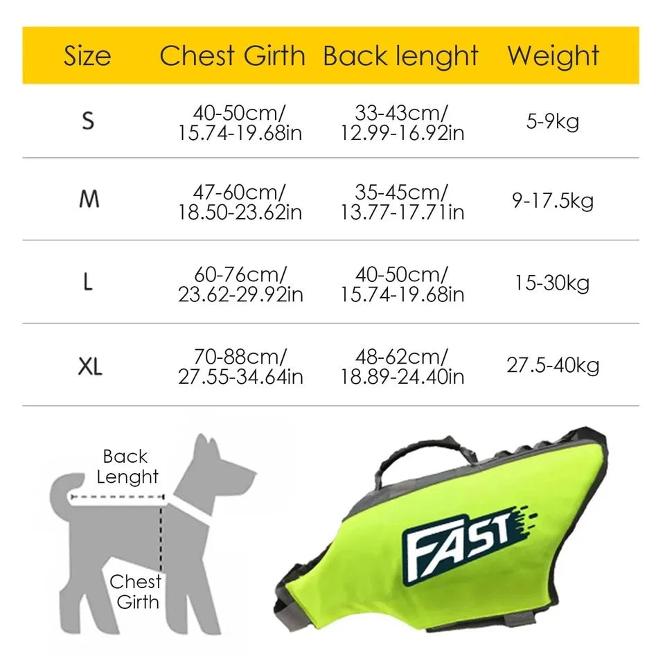 SwimSafe Dog Life Vest