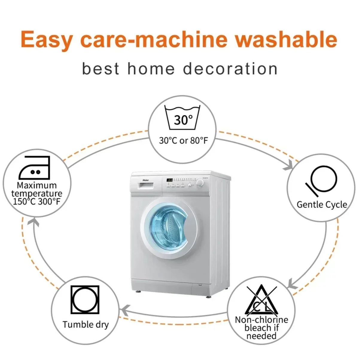 Cute Cavachon Dog Throw Pillow Cushion Cover