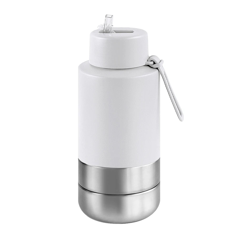 Premium 3-in-1 Portable Dog Water & Food Bottle