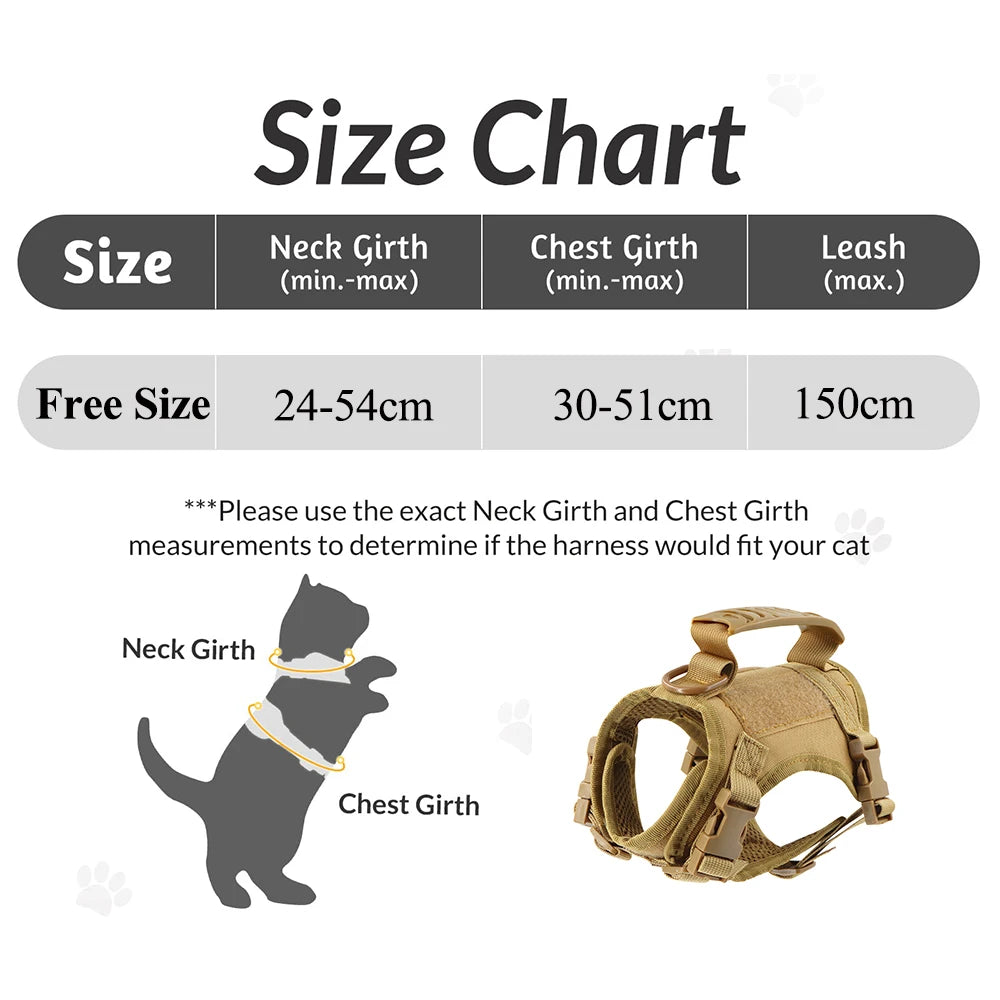 Tactical Dog Harness & Leash