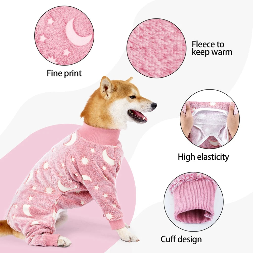 Dog SnugglePaws Fleece Jumpsuit