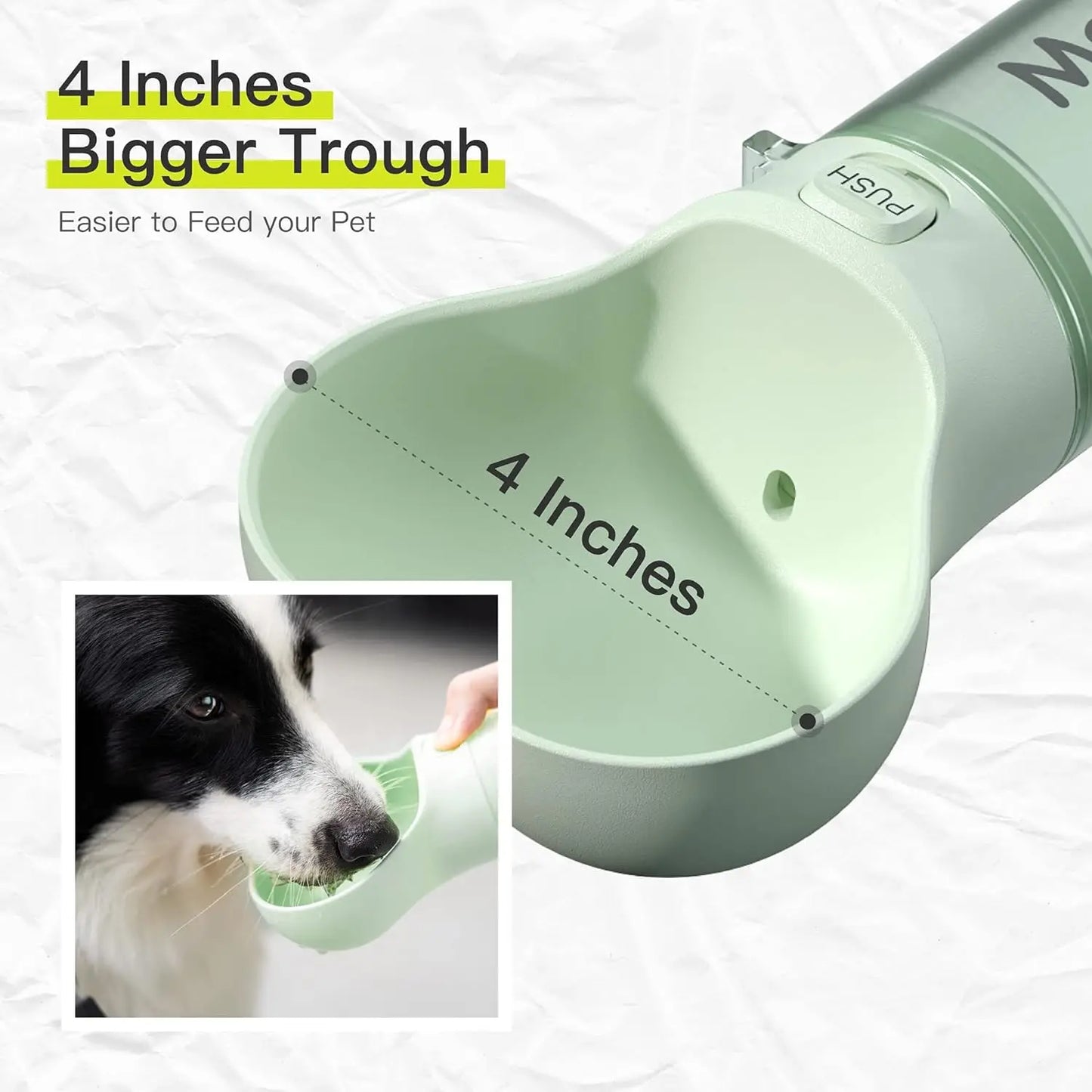 BoneMate™ 2-in-1 Leakproof Dog Water Bottle