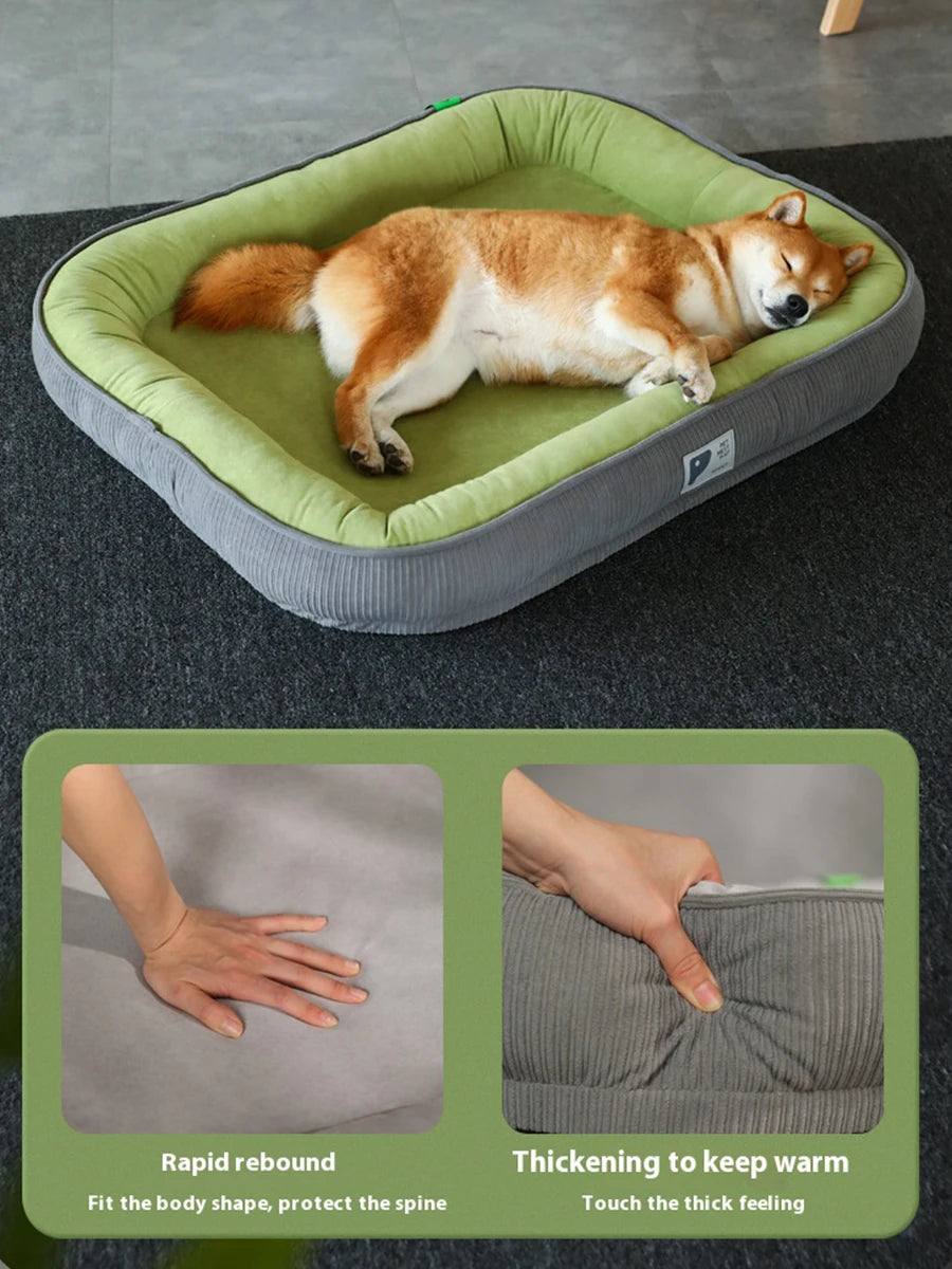 SnuggleHaven Dog Bed