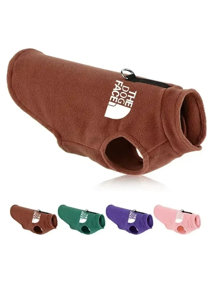 Dog Face Fleece Jacket