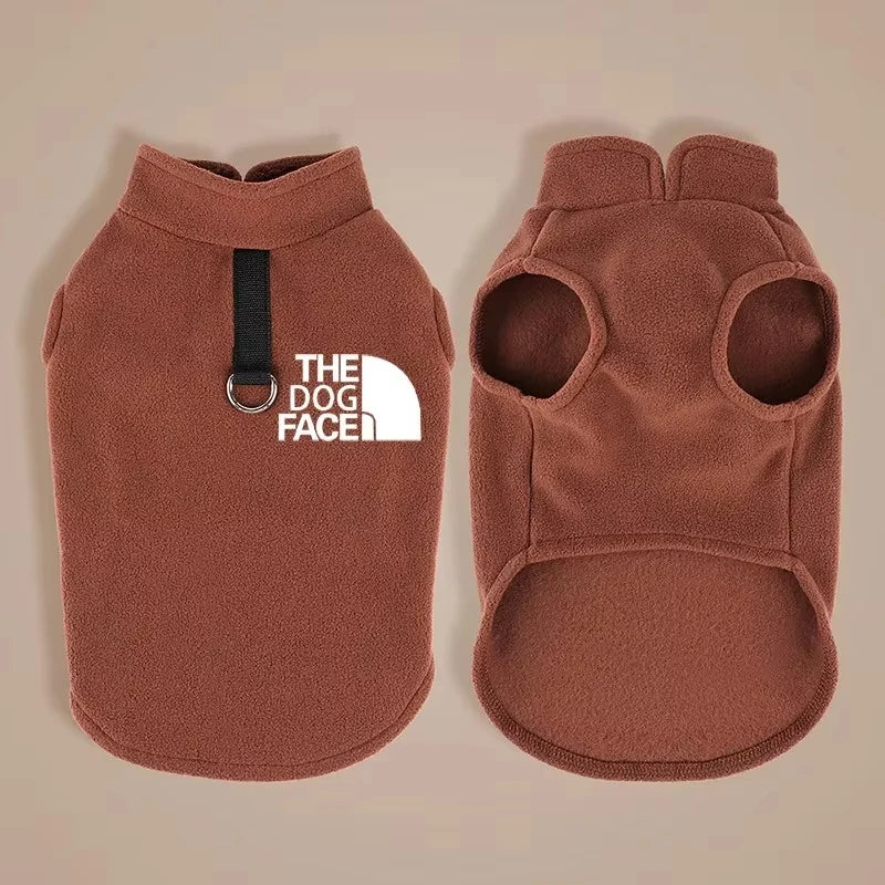 Dog Face Fleece Jacket
