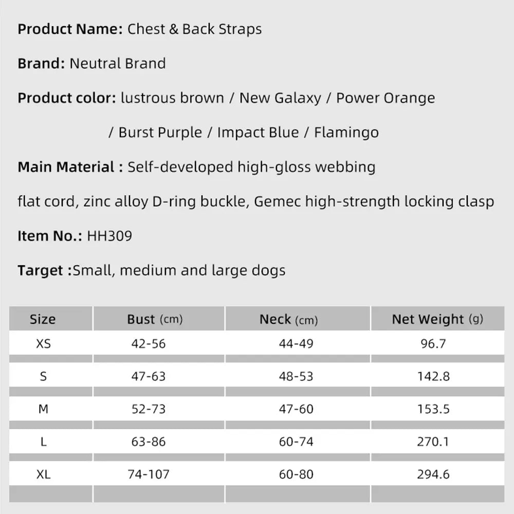 Dogtasy Premium Dog Harness