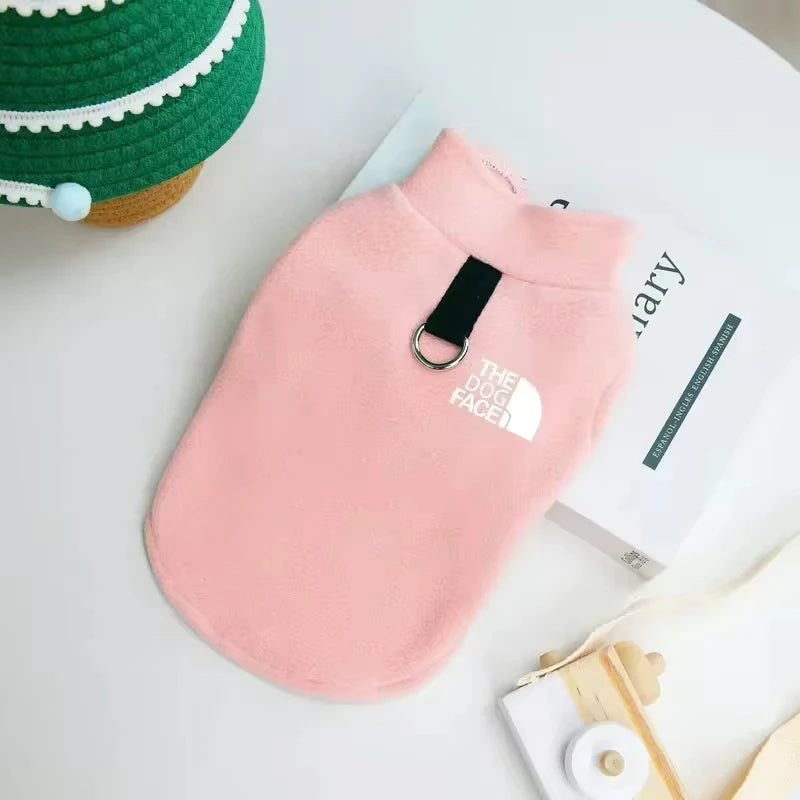 Dog Face Fleece Jacket