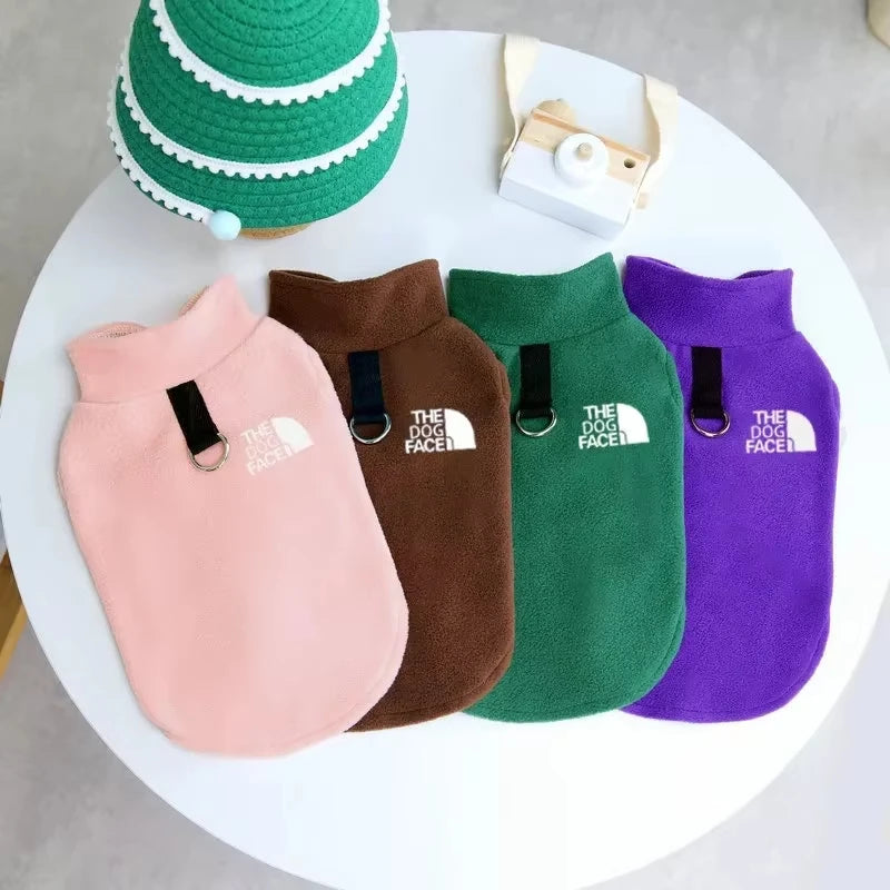 Dog Face Fleece Jacket