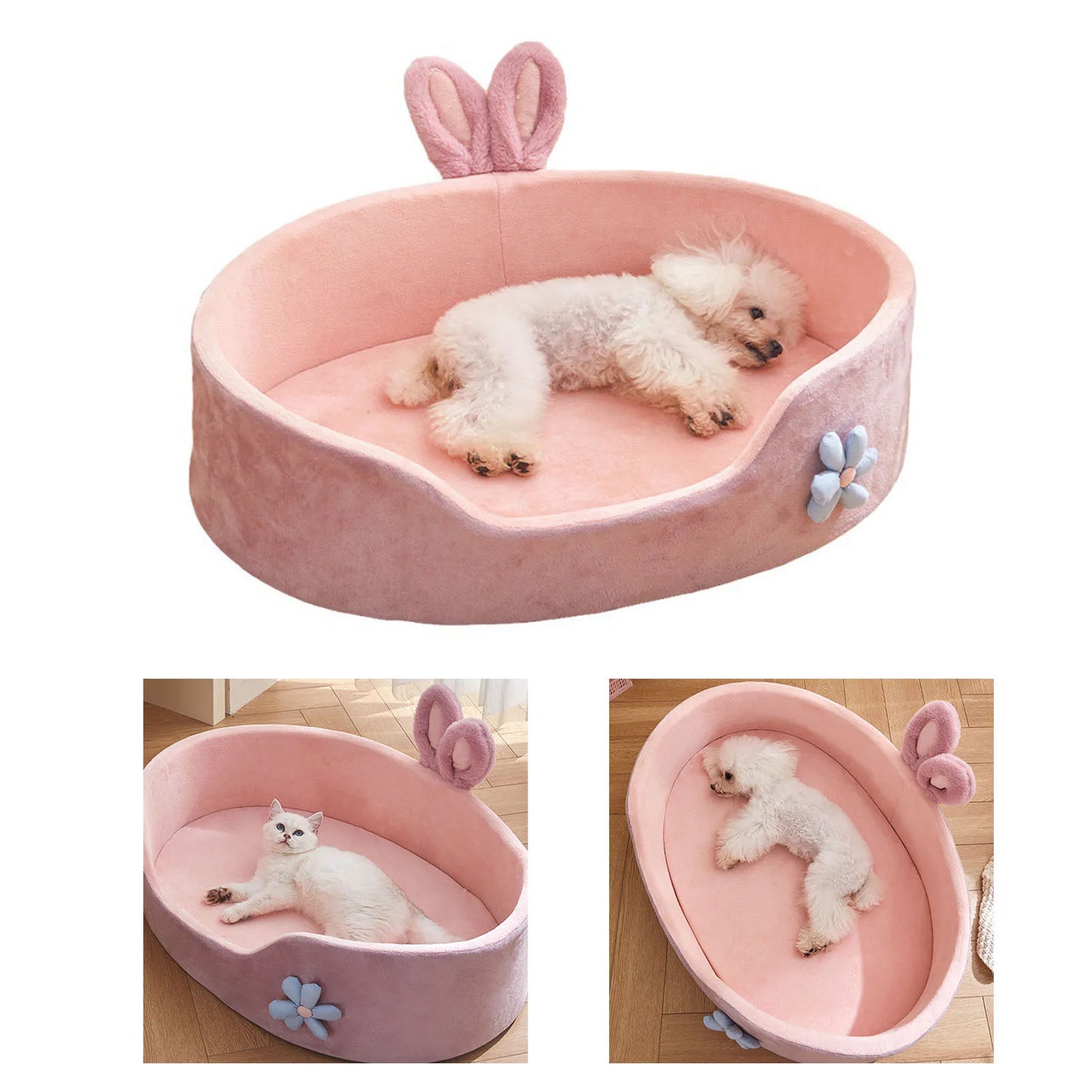 DreamyPink Dog Bed