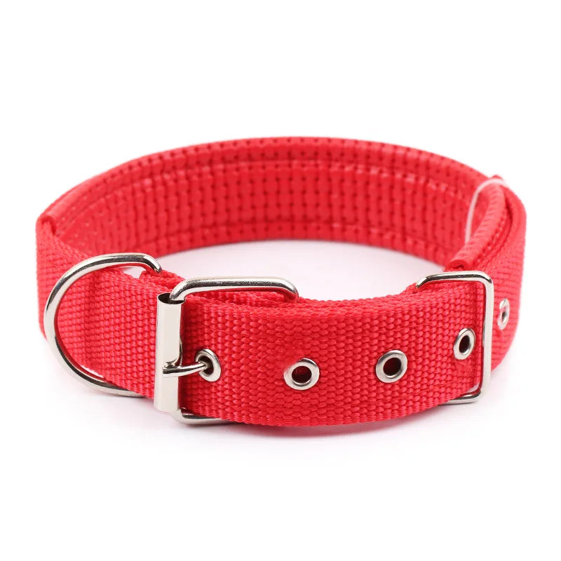 Durable Solid Nylon Dog Collar