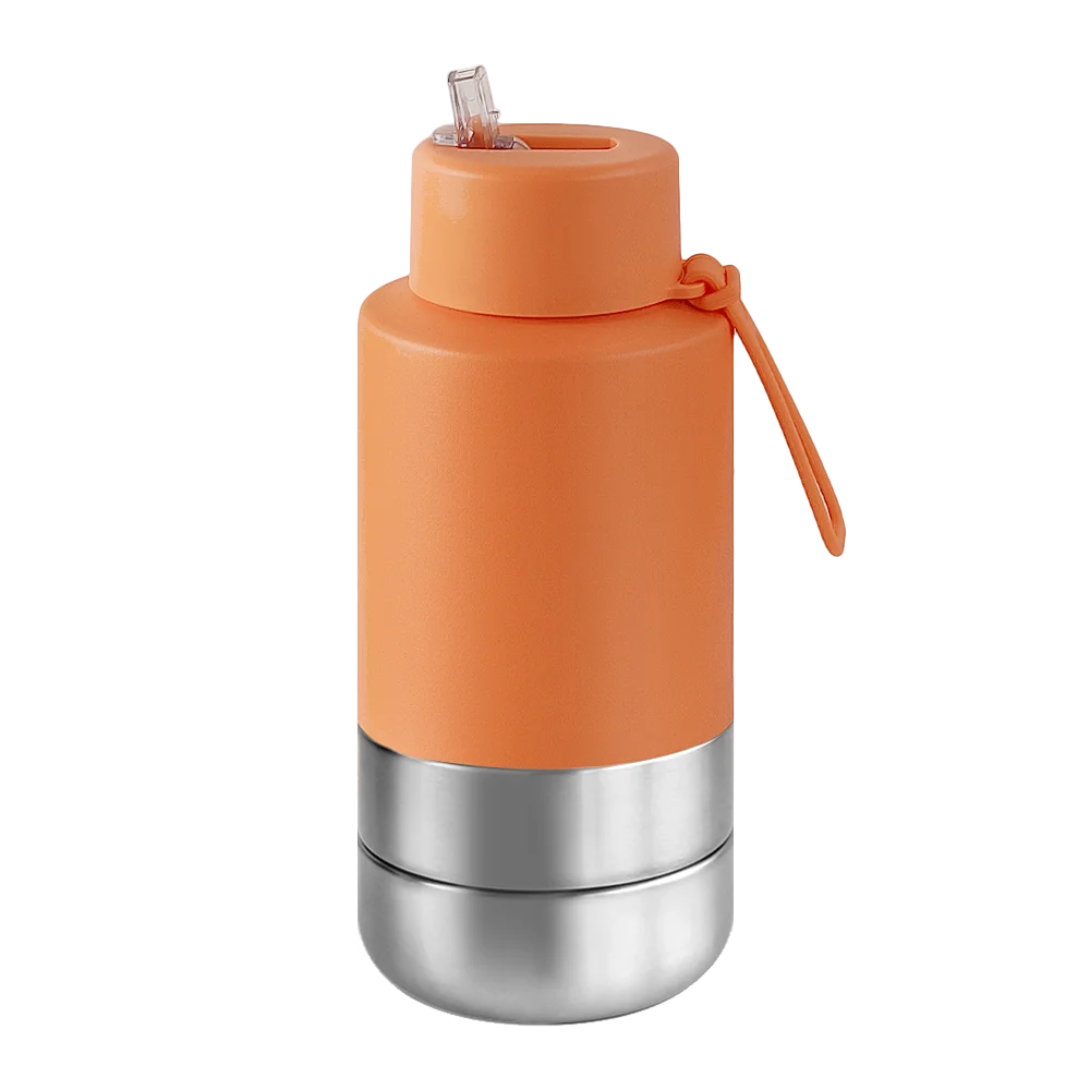 Premium 3-in-1 Portable Dog Water & Food Bottle