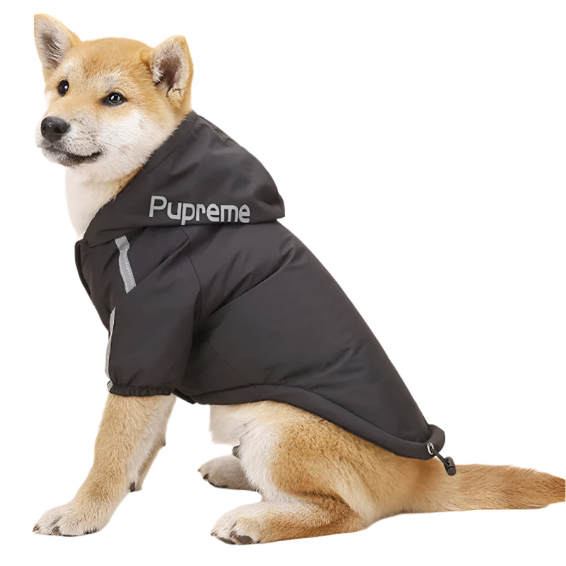PawGuard Dog Face Waterproof Dog Hoodie