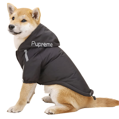 PawGuard Dog Face Waterproof Dog Hoodie