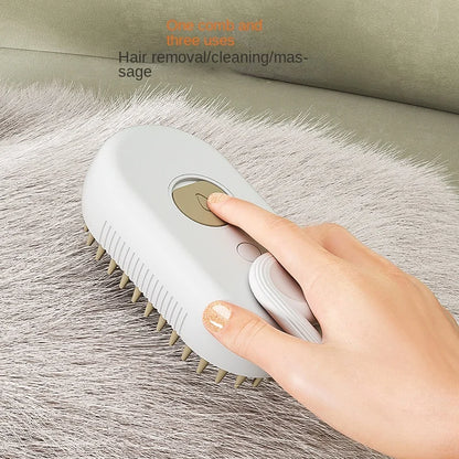 3 in 1 Electric Vapor Hair Brush for Dog