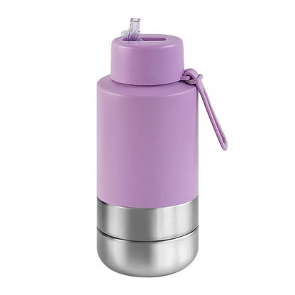 Premium 3-in-1 Portable Dog Water & Food Bottle
