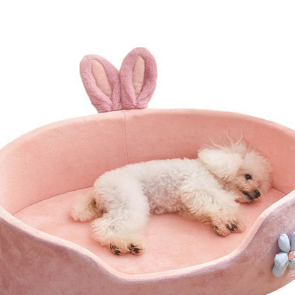 DreamyPink Dog Bed