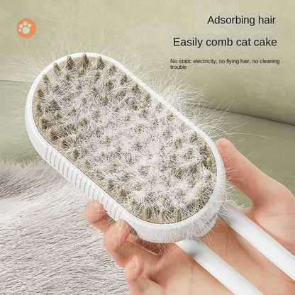 3 in 1 Electric Vapor Hair Brush for Dog