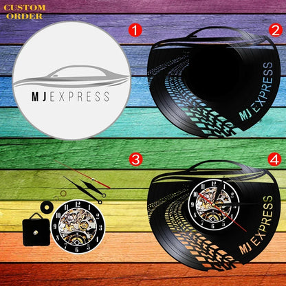 Pet Dog His Master's Voice Musical Dog Vinyl Record Wall Clock Modern Design Victor Nipper Decor Wall Watch Wall Clock