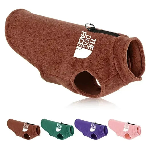 Dog Face Fleece Jacket