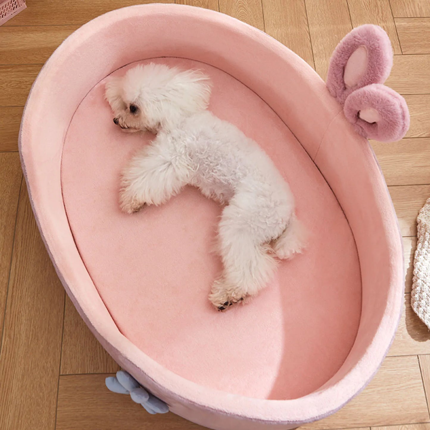 DreamyPink Dog Bed