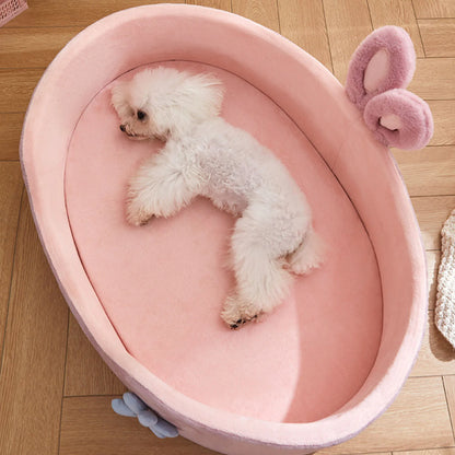 DreamyPink Dog Bed