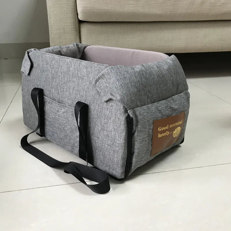 Portable Dog Car Seat Bed – Travel Carrier for Small Pets