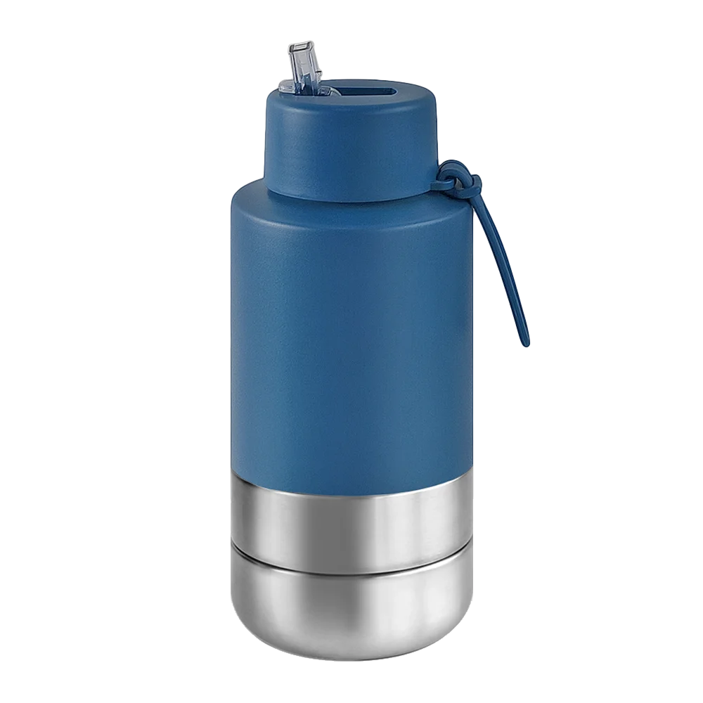 Premium 3-in-1 Portable Dog Water & Food Bottle