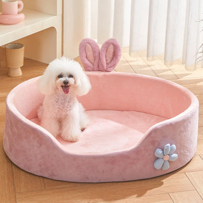 DreamyPink Dog Bed