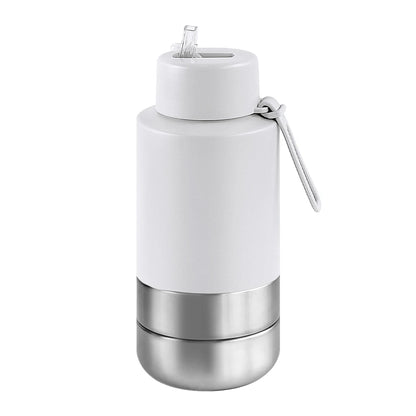 Premium 3-in-1 Portable Dog Water & Food Bottle