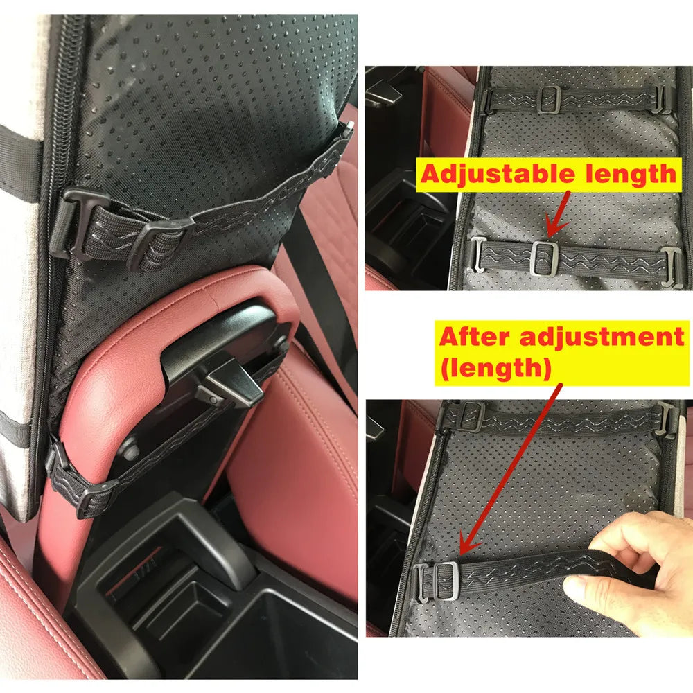 Portable Dog Car Seat Bed – Travel Carrier for Small Pets