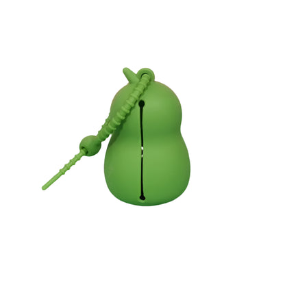 Avocado Dog Waste Bag Dispenser – Cute Poop Bag Holder with Leash Clip