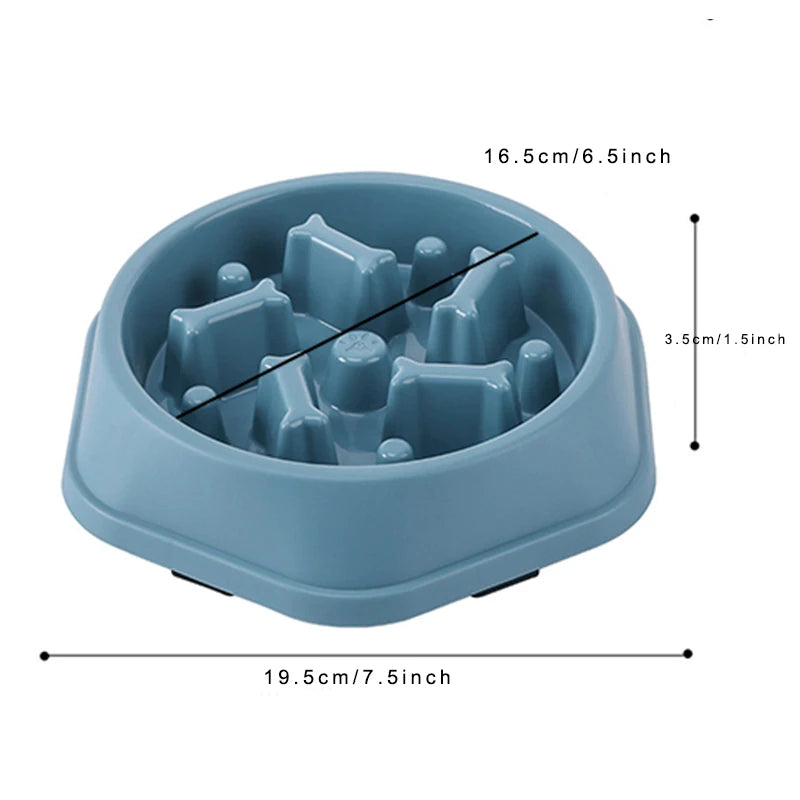 MazeMate™ Anti-Choke Slow Feeder Dog Bowl