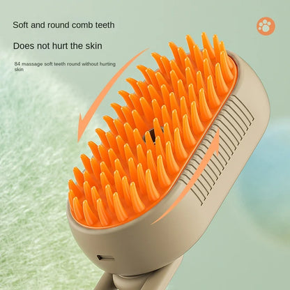 3 in 1 Electric Vapor Hair Brush for Dog