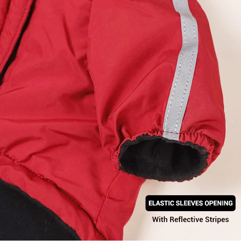 PawGuard Dog Face Waterproof Dog Hoodie