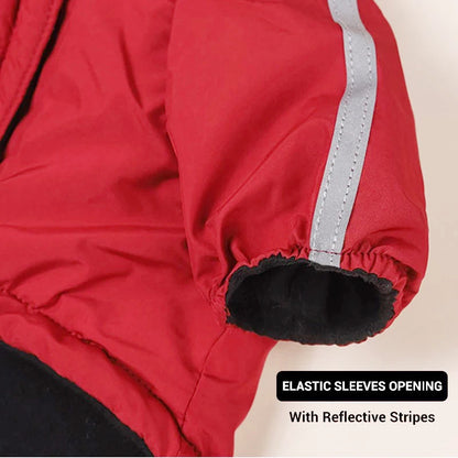 PawGuard Dog Face Waterproof Dog Hoodie