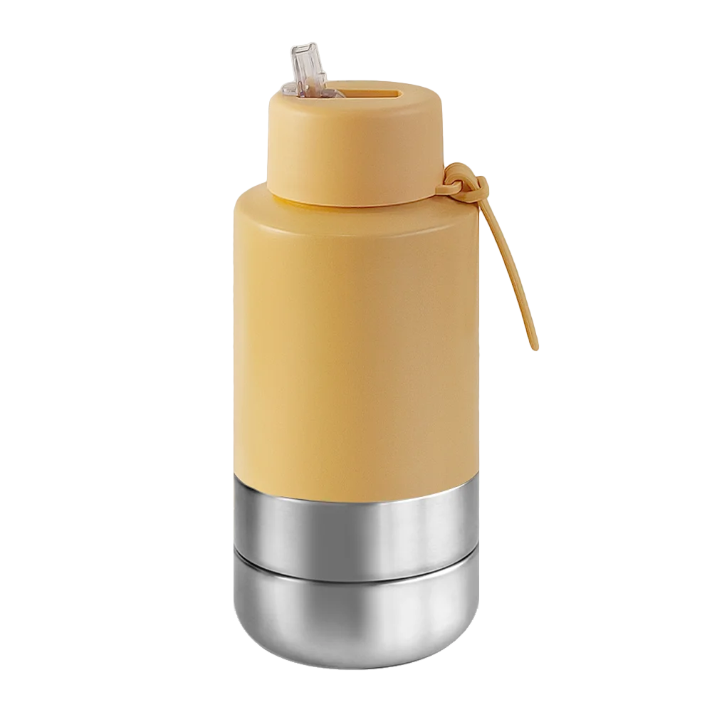 Premium 3-in-1 Portable Dog Water & Food Bottle