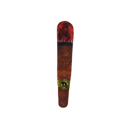 Squeaky Cigar Chew Dog Toy