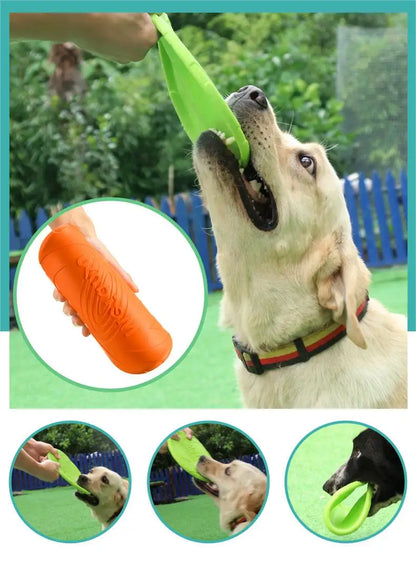 Ouzey Bite-Resistant Flying Dog Disc