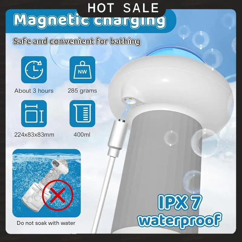 24-Hour Delivery Pet Bath Supplies, Electric Dispenser For Cat Shampoo Sprayer, Automatic Foaming Shampoo Dispenser For Dog