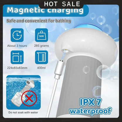 24-Hour Delivery Pet Bath Supplies, Electric Dispenser For Cat Shampoo Sprayer, Automatic Foaming Shampoo Dispenser For Dog