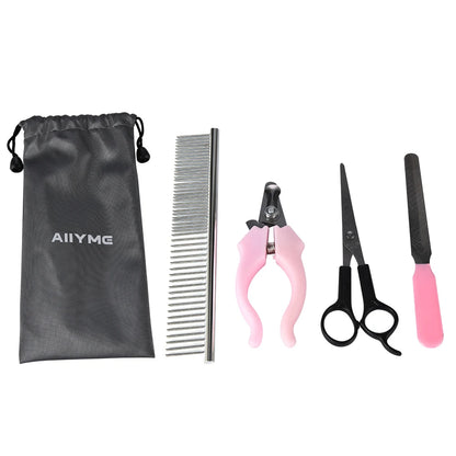 PawPink 4-in-1 Grooming Kit